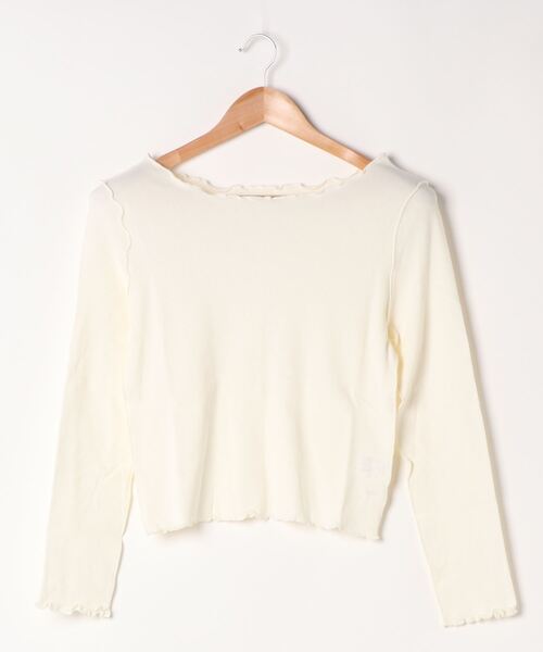 archives（アルシーヴ）の「アウトメローロンTEE（Tシャツ/カットソー・レディース・ブラック/ベージュ/ブラウン/オフホワイト/ブルー/ピンク系その他・MEDIUM）」の2枚目の写真