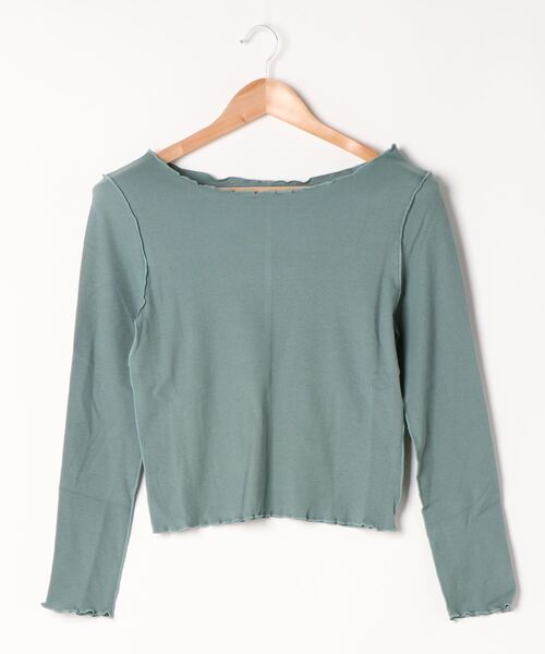 archives（アルシーヴ）の「アウトメローロンTEE（Tシャツ/カットソー・レディース・ブラック/ベージュ/ブラウン/オフホワイト/ブルー/ピンク系その他・MEDIUM）」の5枚目の写真