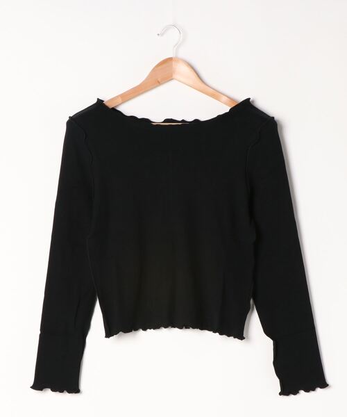 archives（アルシーヴ）の「アウトメローロンTEE（Tシャツ/カットソー・レディース・ブラック/ベージュ/ブラウン/オフホワイト/ブルー/ピンク系その他・MEDIUM）」の3枚目の写真