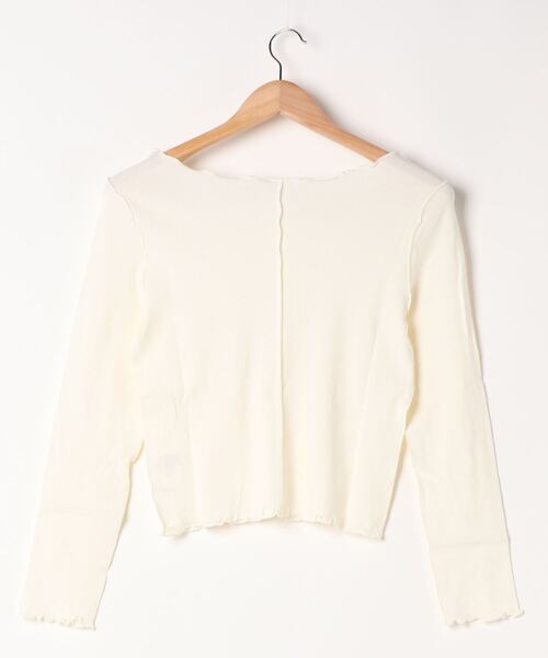 archives（アルシーヴ）の「アウトメローロンTEE（Tシャツ/カットソー・レディース・ブラック/ベージュ/ブラウン/オフホワイト/ブルー/ピンク系その他・MEDIUM）」の7枚目の写真