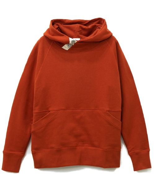 go slow caravan（ゴースローキャラバン）の「空紡糸裏毛 3ボタンプルパーカー（パーカー・メンズ・グリーン/ブラック/オレンジ系その他/マスタード/オートミール・MEDIUM/LARGE/X-LARGE）」の5枚目の写真