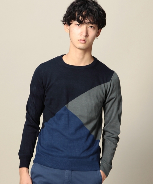 BEAUTY&YOUTH UNITED ARROWS（ビューティーアンドユースユナイテッドアローズ）の「BY ウォッシャブル ニット ◆（ニット/セーター・メンズ・その他2/ネイビー/その他1/ブラック・LARGE/X-LARGE/SMALL/MEDIUM）」の4枚目の写真