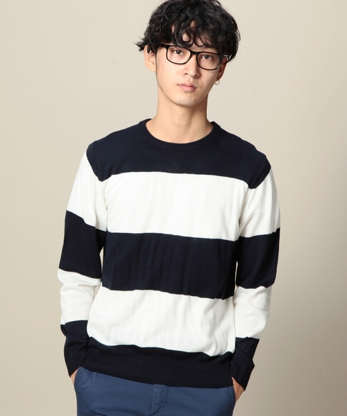 BEAUTY&YOUTH UNITED ARROWS（ビューティーアンドユースユナイテッドアローズ）の「BY ウォッシャブル ニット ◆（ニット/セーター・メンズ・その他2/ネイビー/その他1/ブラック・LARGE/X-LARGE/SMALL/MEDIUM）」の2枚目の写真