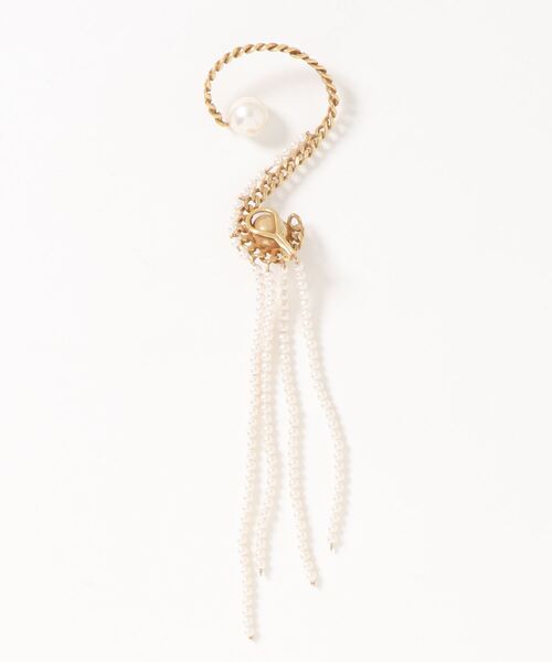 Ameri（アメリ）の「UNDRESSD PEARL CHAIN EAR CUFF（イヤーカフ 