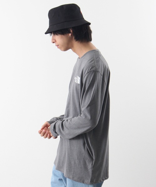 THE NORTH FACE（ザノースフェイス）の「【THE NORTH FACE/ザノースフェイス】ボックスロゴハーフドームプリントクルーネックロングTシャツ/L/S BOX NSE TEE（Tシャツ/カットソー・メンズ・ブラック/ホワイト/ホワイト系その他/ブラック系その他/グレー/ブルー系/アイボリー・S/M/L/XL）」の20枚目の写真