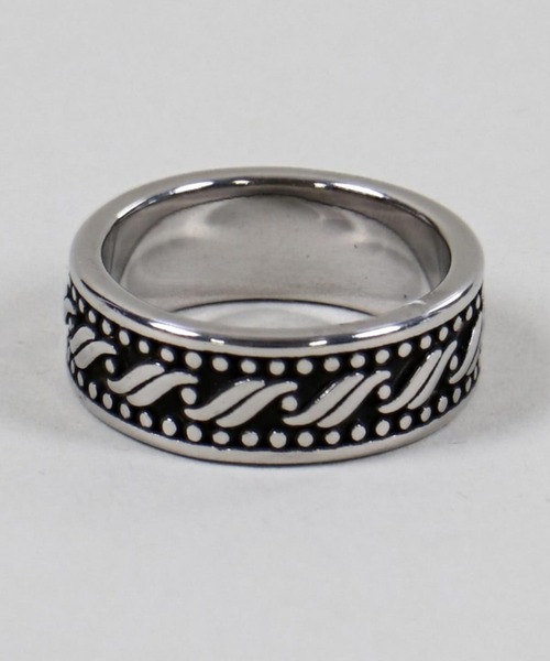 SPINNS（スピンズ）の「NNMLOGO ロゴリング（リング・メンズ・シルバー・8/16）」の3枚目の写真