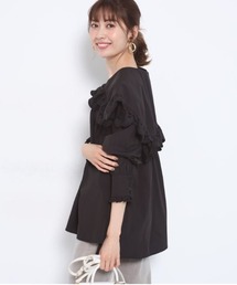 Apuweiser-riche エアリー刺繍ブラウス Apuweiser-riche 新品 タグ付き 14700円 アプワイザーリッシェ