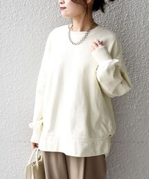 SHIPS（シップス）の「オーガニックコットン クルーネックプルオーバー◆（スウェット）」