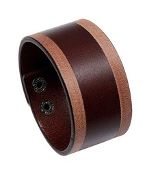 F&D : Cow Leather Wide Bracelet