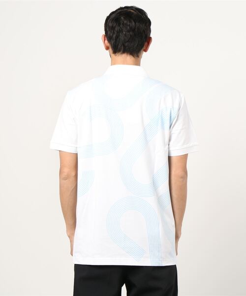 BOSS（ボス）の「UVリアクティブ ロゴプリント ポロシャツ（ポロシャツ・メンズ・ブラック/ホワイト・S/M/L/XL）」の3枚目の写真