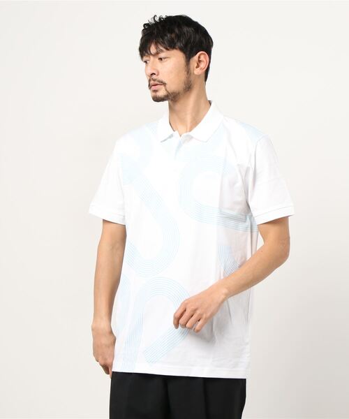 BOSS（ボス）の「UVリアクティブ ロゴプリント ポロシャツ（ポロシャツ・メンズ・ブラック/ホワイト・S/M/L/XL）」の9枚目の写真
