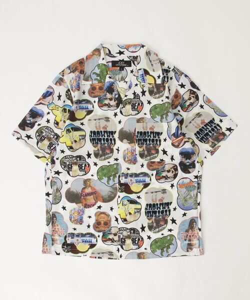 FLAMING ROCK柄 アロハシャツ JOEY HYSTERIC│HYSTERIC GLAMOUR ONLINE STORE FLAMING ROCK柄 アロハシャツ JOEY HYSTERIC│HYSTERIC GLAMOUR ONLINE STORE