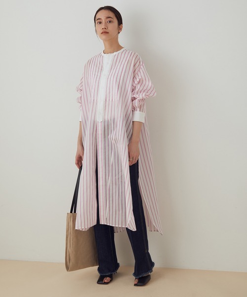 ADAM ET ROPE'（アダムエロペ）の「＜洗える＞ブザムシアーシャツ