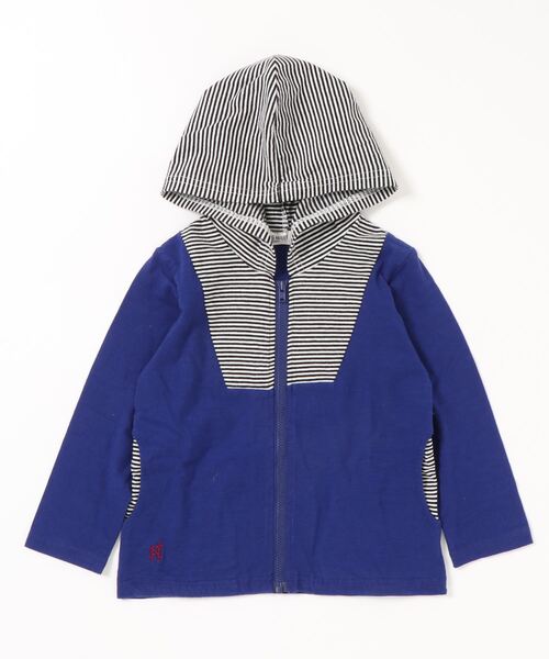 RAGMART(ラグマート)の「カットソーパーカー(パーカー・キッズ・イエロー/ブルー・130cm/100cm/120cm/110cm)」の8枚目の写真