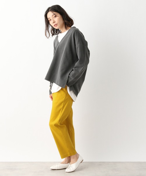LEPSIM（レプシィム）の「アサコンストレッチテーパード 923336（その他パンツ・レディース・カーキ/マスタード/キナリ/ダークネイビー・SMALL/MEDIUM/LARGE/SS）」の15枚目の写真