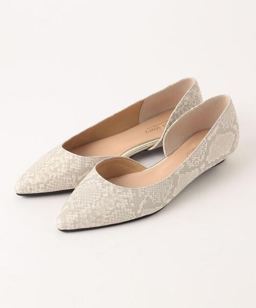 THE STATION STORE（ザ ステーション ストア）の「＜closet story＞ポインテッド サイドセパレート フラットパンプス（パンプス・レディース・ブラック/その他1・23cm/23.5cm/24cm/24.5cm）」の3枚目の写真