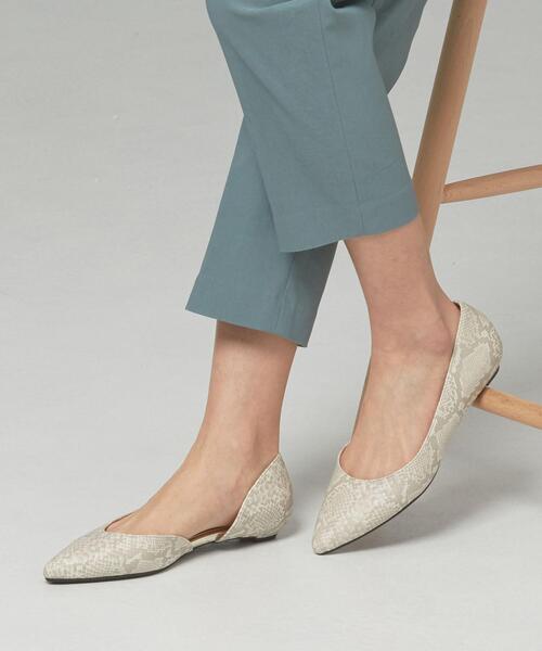 THE STATION STORE（ザ ステーション ストア）の「＜closet story＞ポインテッド サイドセパレート フラットパンプス（パンプス・レディース・ブラック/その他1・23cm/23.5cm/24cm/24.5cm）」の6枚目の写真