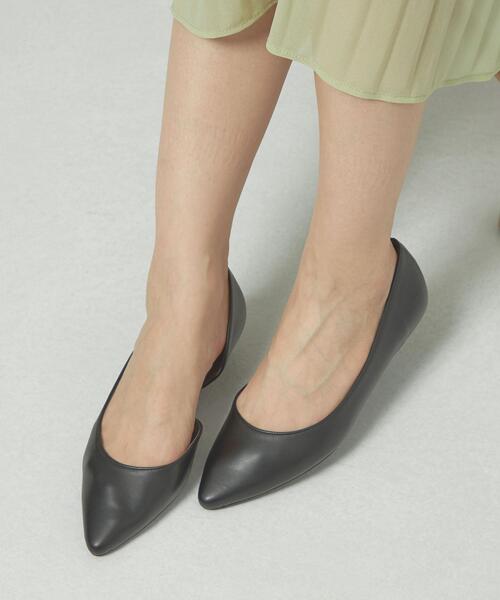 THE STATION STORE（ザ ステーション ストア）の「＜closet story＞ポインテッド サイドセパレート フラットパンプス（パンプス・レディース・ブラック/その他1・23cm/23.5cm/24cm/24.5cm）」の12枚目の写真