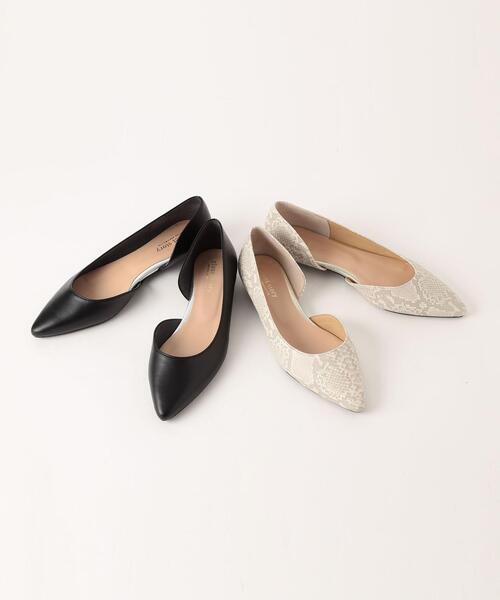 THE STATION STORE（ザ ステーション ストア）の「＜closet story＞ポインテッド サイドセパレート フラットパンプス（パンプス・レディース・ブラック/その他1・23cm/23.5cm/24cm/24.5cm）」の14枚目の写真