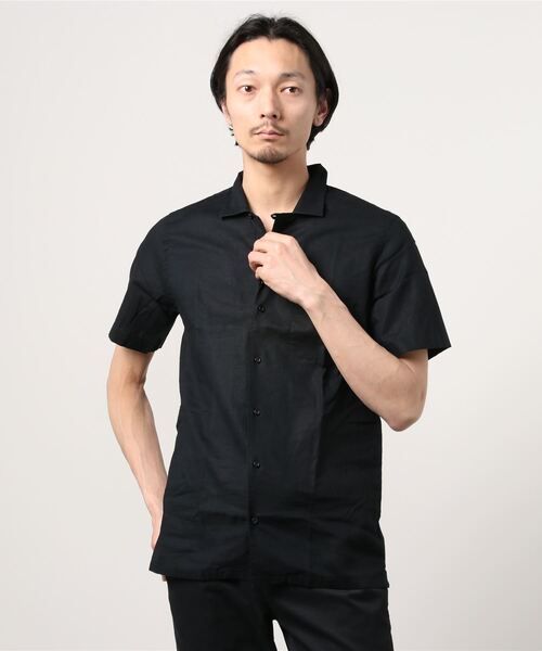 ランキング1位翌日発送可能 セール コットンリネンショートスリーブオープンカラーシャツ シャツ ブラウス Nano Universe ナノユニバース のファッション 在庫有 即納 Arenatheatre Net