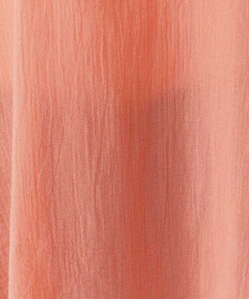 smart pink（スマートピンク）の「◆【手洗い可】コットン（綿）楊柳ピンタックブラウス（シャツ/ブラウス・レディース・アイボリー/ライトグリーン/オレンジ・88）」の4枚目の写真