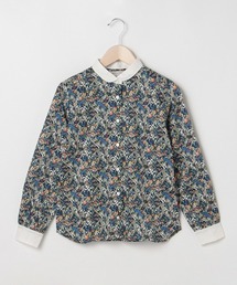 pom ponette junior（ポンポネットジュニア）の「リバティプリントクレリックシャツ（シャツ/ブラウス・キッズ）」