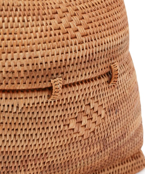 MADEMOISELLE ROPE'（マドモアゼル ロペ）の「【BALI WERKSTATTE】ポッド カゴバッグ（かごバッグ・レディース・ベージュ・FREE）」の7枚目の写真