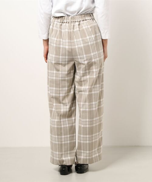 Lugnoncure(ルノンキュール)の「チェックパンツ(その他パンツ・レディース・オフホワイト/ベージュ/ネイビー・フリ-)」の5枚目の写真