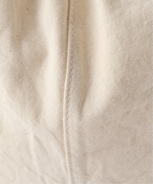 Bonum（ボナム）の「オーガニックコットンキンチャクバッグ（ショルダーバッグ・レディース・アイボリー・FREE）」の10枚目の写真