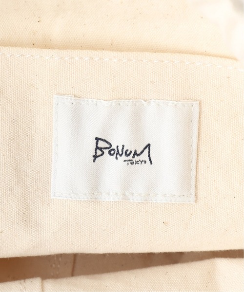 Bonum（ボナム）の「オーガニックコットンキンチャクバッグ（ショルダーバッグ・レディース・アイボリー・FREE）」の9枚目の写真