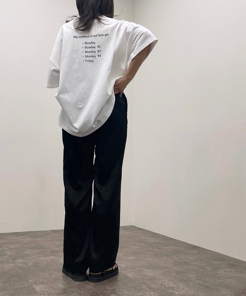 apres jour mignon(アプレジュールミニョン)の「カラーサテンイージーパンツ【ZOZOTOWN限定アイテム】(その他パンツ・レディース・グリーン/パープル/ブラック/ダークブルー・SMALL/X-LARGE/MEDIUM)」の11枚目の写真
