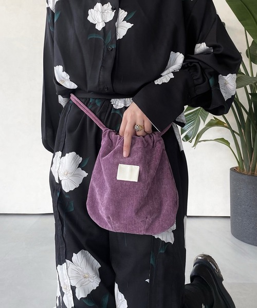 musubore（ムスボレ）の「巾着バッグ（ハンドバッグ）」 - WEAR
