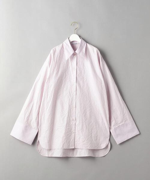 Acne Studios（アクネストゥディオズ）の「＜Acne Studios＞オーバーシャツ Ψ（シャツ/ブラウス・レディース・ライラック・34）」の2枚目の写真