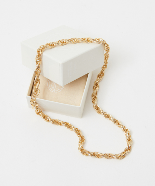 Rouge vif（ルージュヴィフ）の「【ucalypt】別注ネックレス（ネックレス・レディース・ゴールド・フリー）」の2枚目の写真