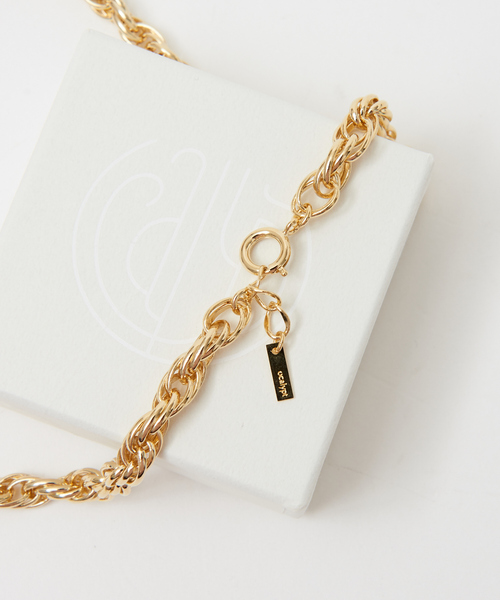 Rouge vif（ルージュヴィフ）の「【ucalypt】別注ネックレス（ネックレス・レディース・ゴールド・フリー）」の4枚目の写真