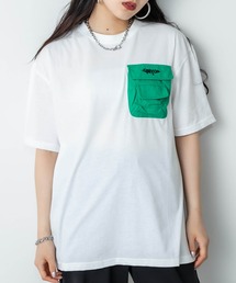 RASVOA | 立体ポケットＴシャツ(Tシャツ/カットソー)