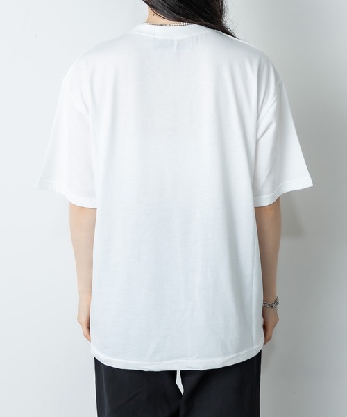 RASVOA（ラスボア）の「立体ポケットＴシャツ（Tシャツ/カットソー・レディース・パープル/グリーン・FREE）」の18枚目の写真