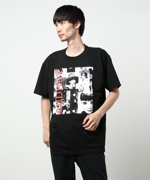 【RadioDays/ラジオデイズ】AUDREY HEPBURN S/S TEE(UN)（Tシャツ/カットソー）｜tone（トーン）