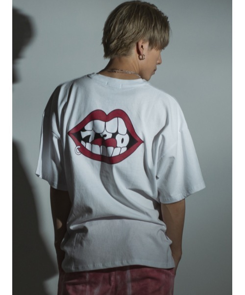 RE730(アールイーセブンサーティー)の「RE730 なみおくんバックプリント ビッグシルエットTシャツ(Tシャツ/カットソー・メンズ・ホワイト/ブラック・M/L)」の5枚目の写真
