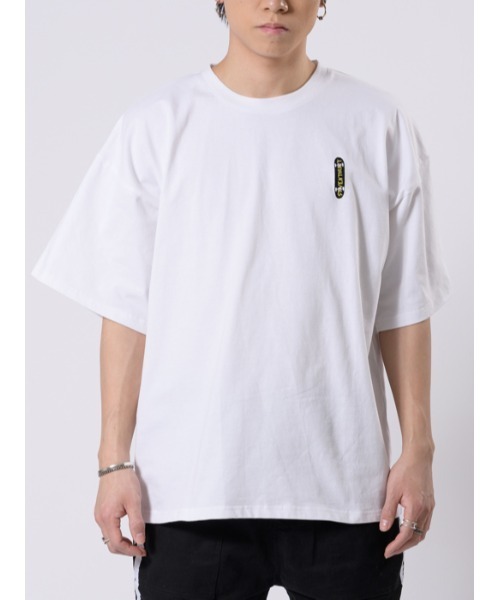 RE730(アールイーセブンサーティー)の「RE730 なみおくんバックプリント ビッグシルエットTシャツ(Tシャツ/カットソー・メンズ・ホワイト/ブラック・M/L)」の14枚目の写真