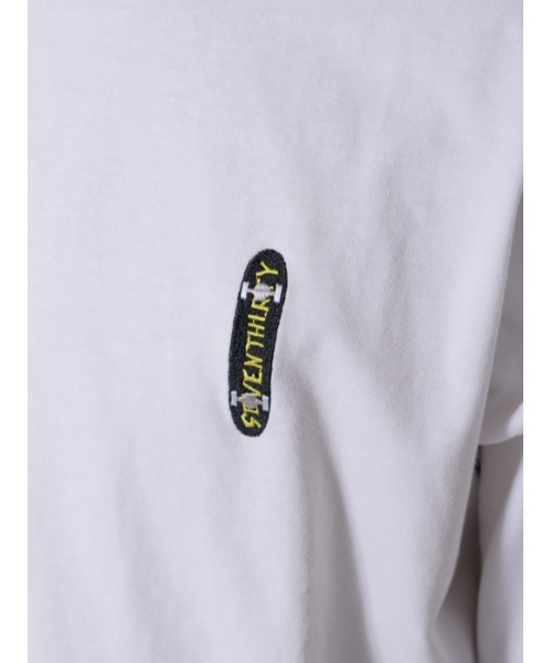 RE730(アールイーセブンサーティー)の「RE730 なみおくんバックプリント ビッグシルエットTシャツ(Tシャツ/カットソー・メンズ・ホワイト/ブラック・M/L)」の17枚目の写真