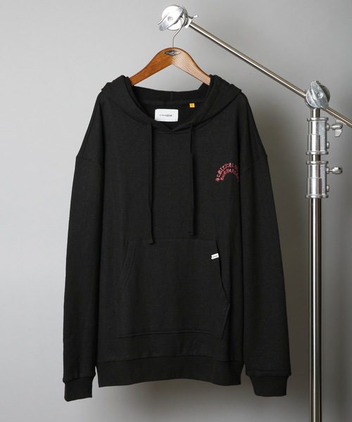TCSS(ティーシーエスエス)の「HOODIE/Critical Slide(クリティカルスライド)TCSSバックプリントプルオーバーパーカー(パーカー・メンズ・ブラック・SMALL/MEDIUM/LARGE/X-LARGE)」の4枚目の写真