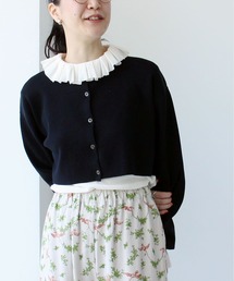 fig Ｌondon | cotton tulle　frill　BL(シャツ/ブラウス)