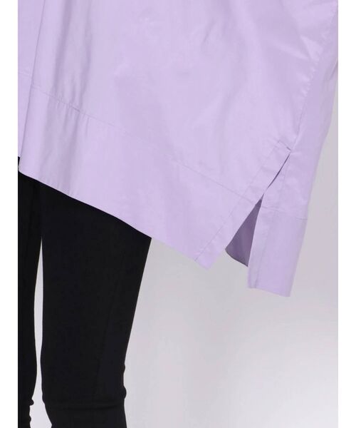 ELENDEEK（エレンディーク）の「スクエアポンチョブラウス（シャツ/ブラウス・レディース・オフホワイト/ブラック/ラベンダー・FREE）」の21枚目の写真