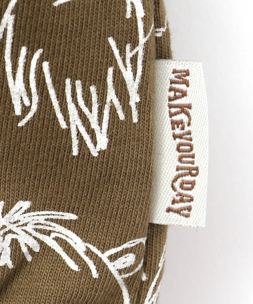 MAKE YOUR DAY(メイクユアデイ)の「くま総柄ロンパース■70.80cm(ロンパース・キッズ・キャメル/ブラウン・70/80)」の10枚目の写真