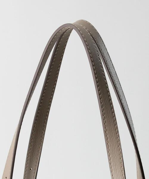 THE STATION STORE（ザ ステーション ストア）の「＜U chic&choc＞キャンバス×フェイクレザー タテトート バッグ（トートバッグ・レディース・ブラック/ベージュ/ライラック・FREE）」の8枚目の写真