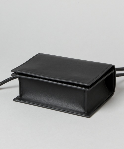 HARE（ハレ）の「BOXミニケースBAG(HARE)（ショルダーバッグ・メンズ・ブラック・FREE）」の10枚目の写真