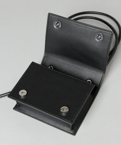 HARE（ハレ）の「BOXミニケースBAG(HARE)（ショルダーバッグ・メンズ・ブラック・FREE）」の11枚目の写真