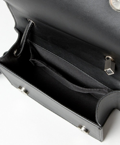 HARE（ハレ）の「BOXミニケースBAG(HARE)（ショルダーバッグ・メンズ・ブラック・FREE）」の12枚目の写真