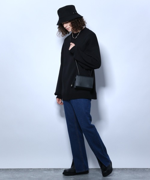 HARE（ハレ）の「BOXミニケースBAG(HARE)（ショルダーバッグ・メンズ・ブラック・FREE）」の14枚目の写真